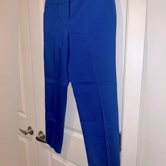 Express Editor Royal Blue Ankle Pant - Picture 2 of 6